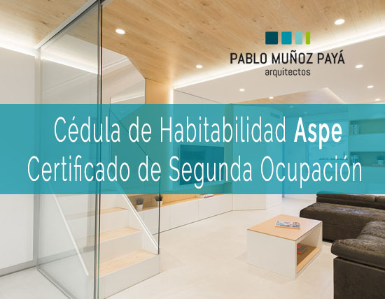 Cédula de habitabilidad Aspe