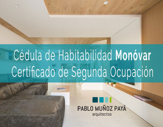 Cédula de habitabilidad Monóvar