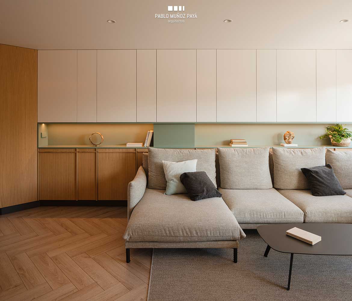 Reforma integral de vivienda en Petrer para Rocío y Pablo - Pablo Muñoz Payá Arquitectos