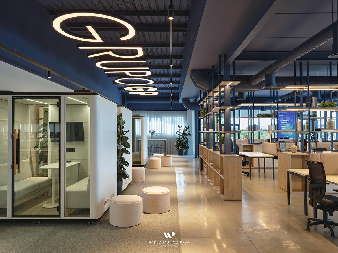 Reforma integral y diseño interior Oficinas Grupo GP - Pablo Muñoz Payá Arquitectos 6